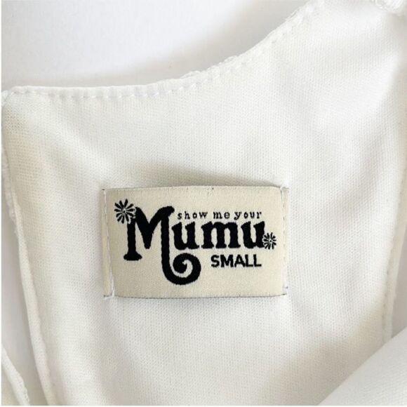 Show Me Your MuMu Embroidered Crochet Resort Dress - Picture 11 of 11